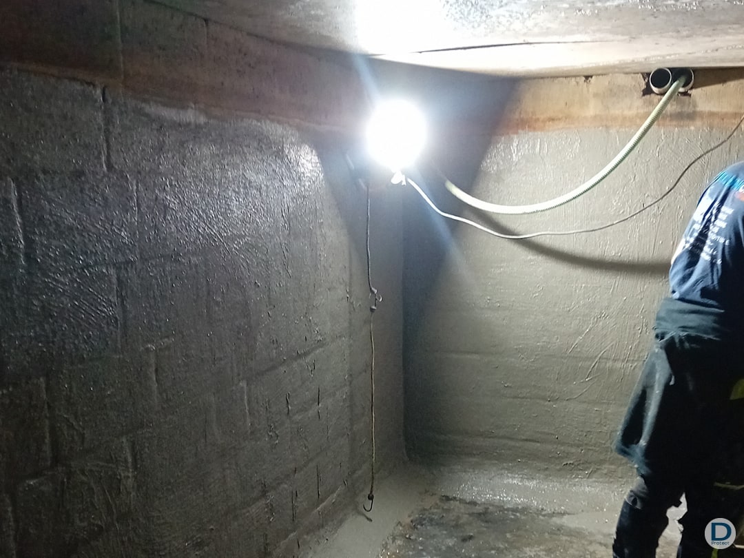 Rénovation citerne eau de pluie